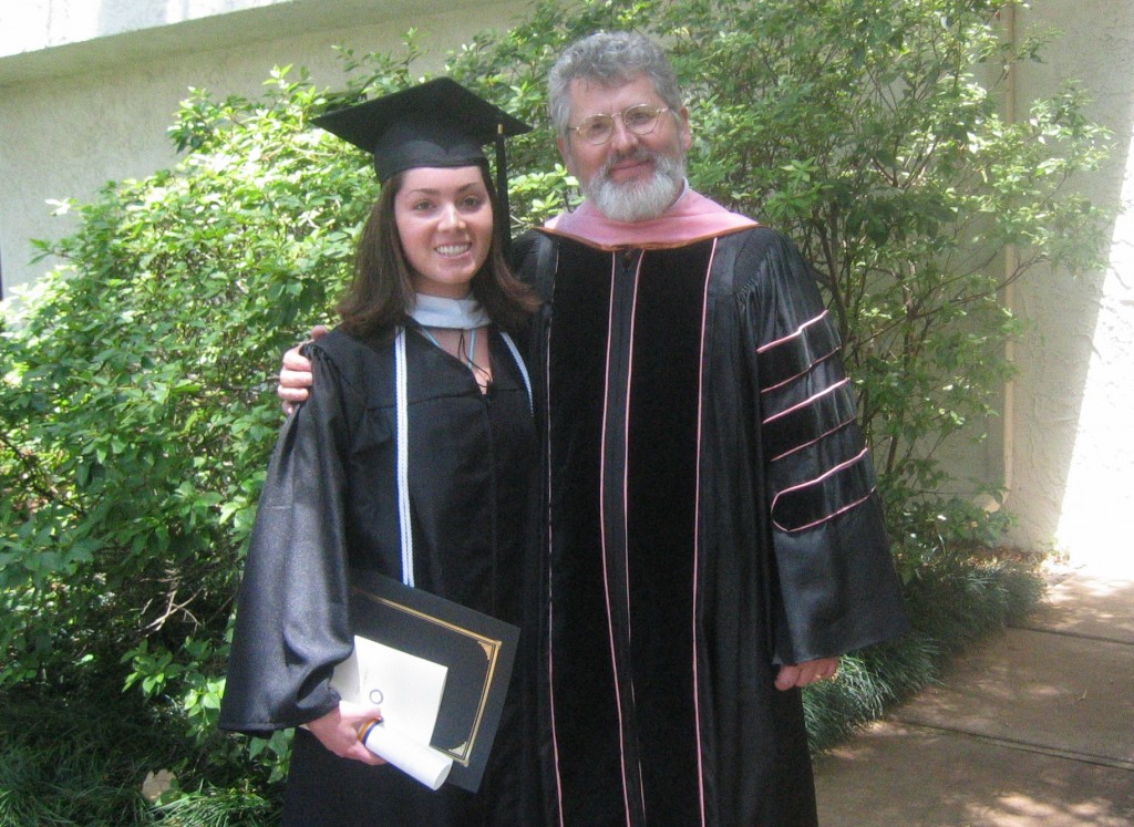 Rachel & Dr. Sinclair at Rollins College