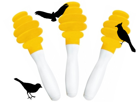 Three Rockin' Birds Canary Sticks