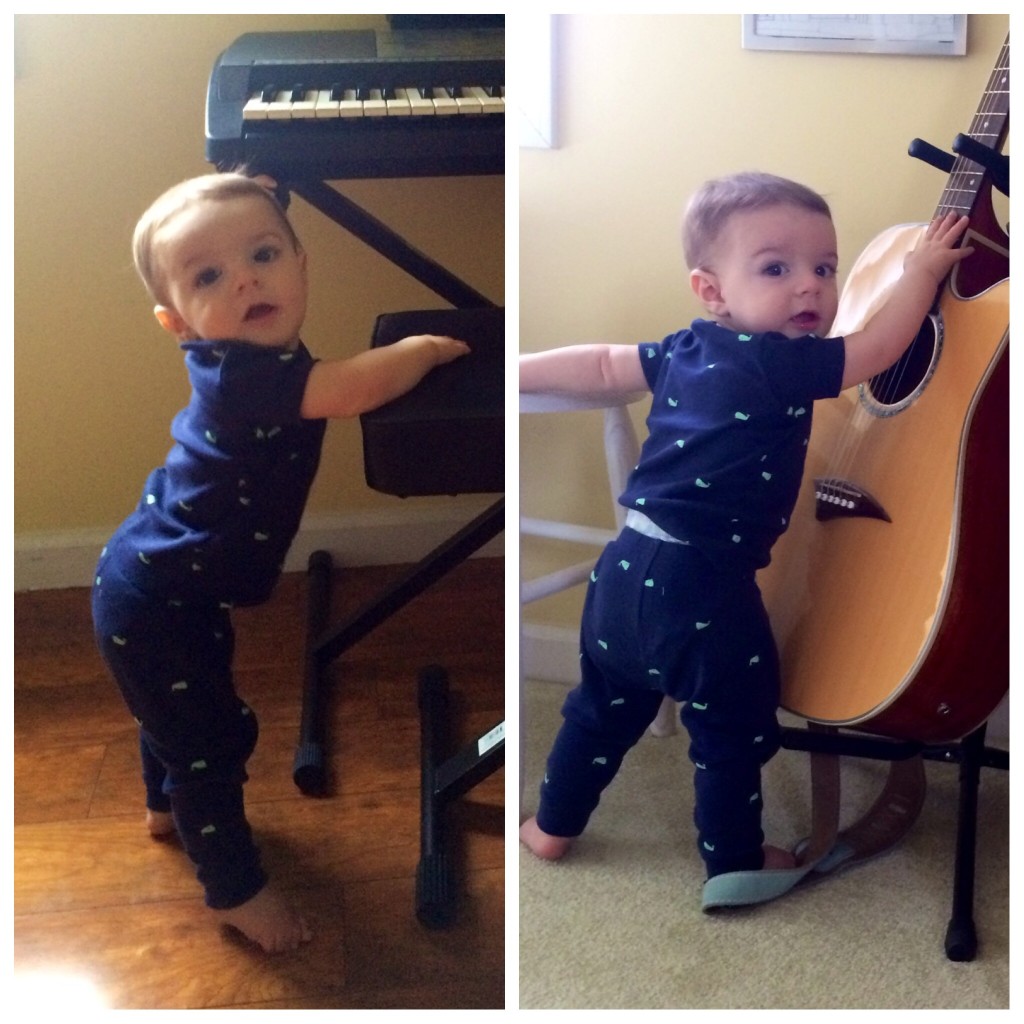 Baby Playing With Instruments