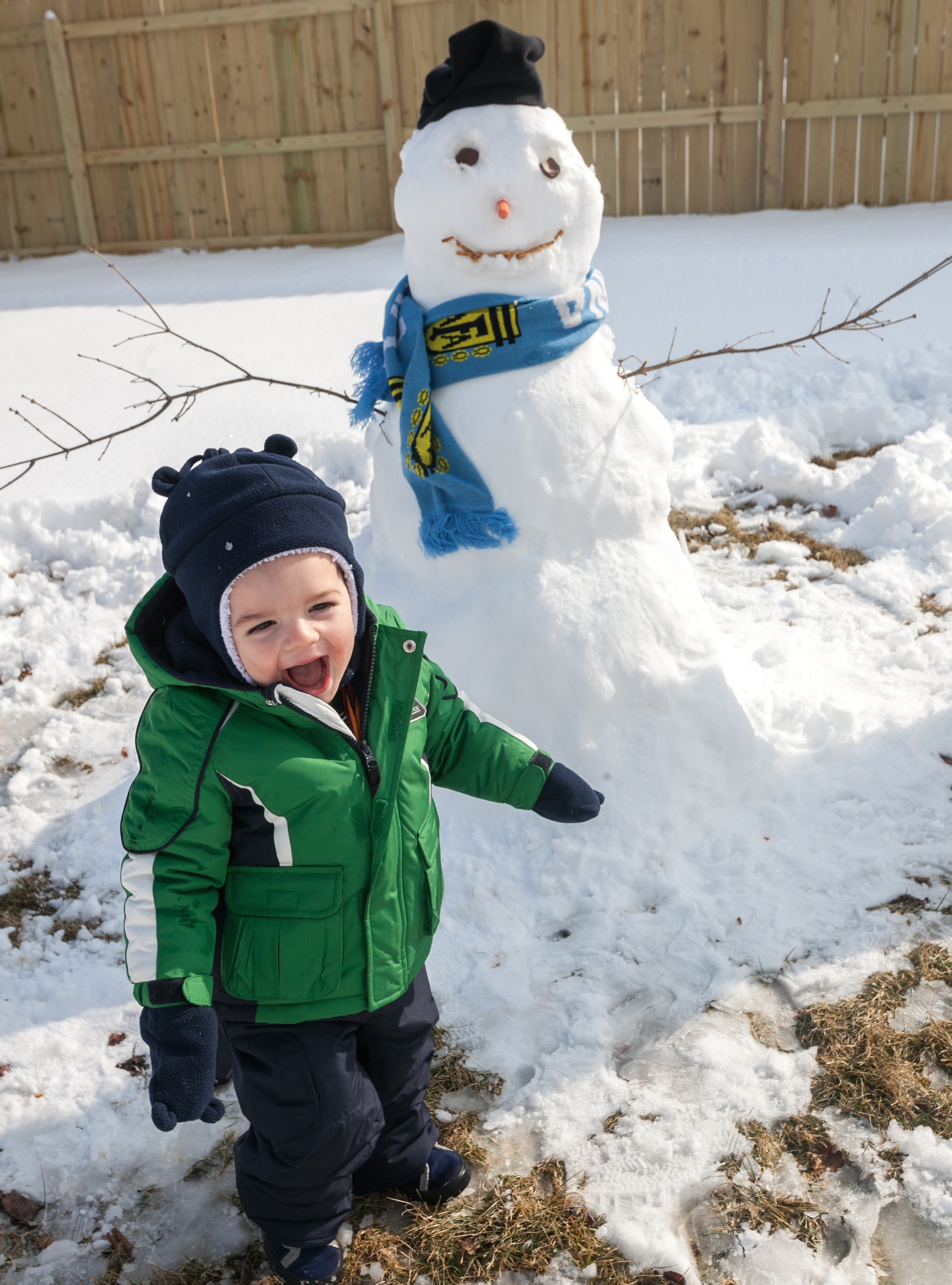 {Mama Moment} Wanna Build a Snowman?