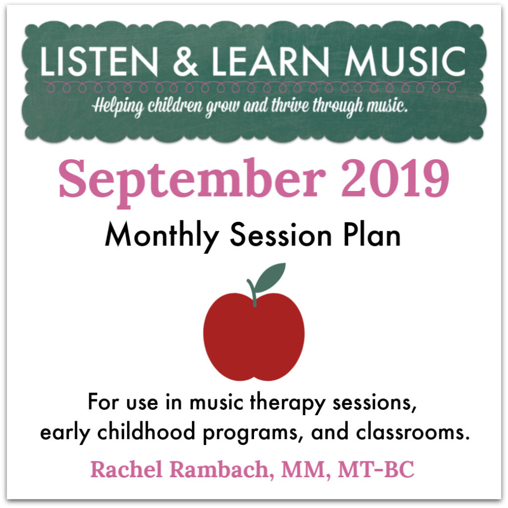 September Session Plan | Listen & Learn Music