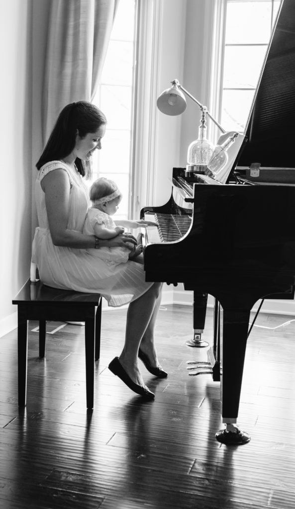 Rachel & Mia Belle at the Piano | Rachel Rambach