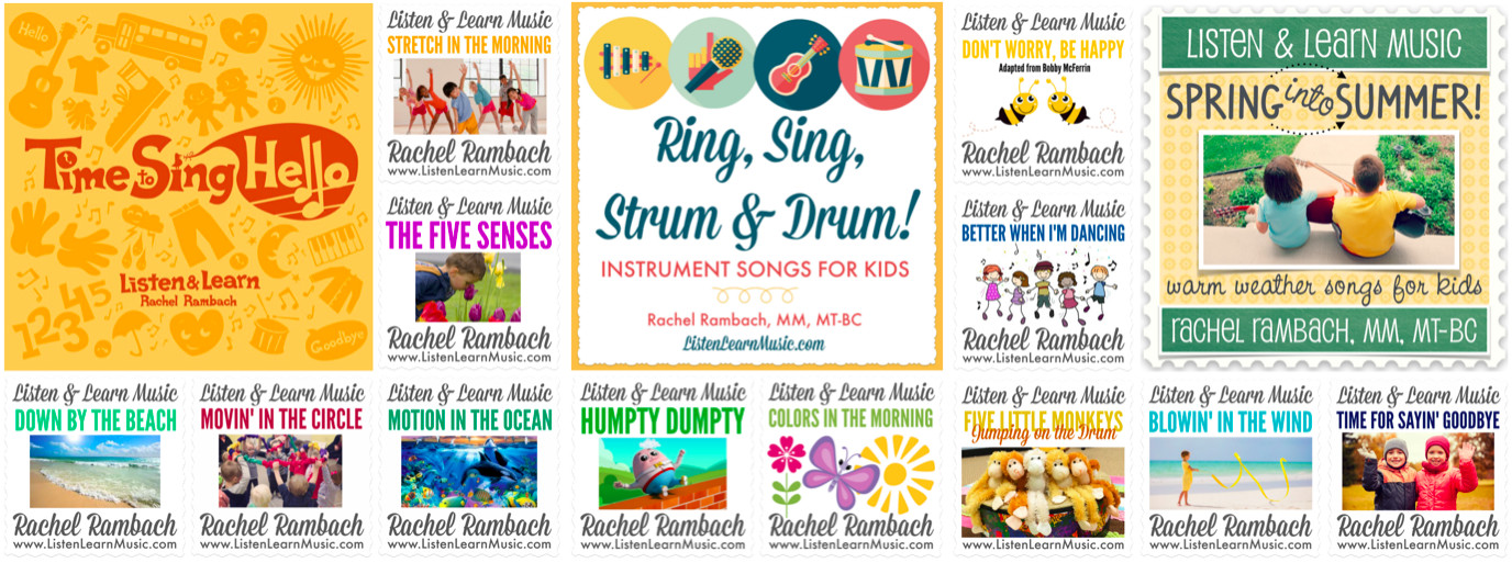 Educational Songs for Children & Music Therapy | Listen & Learn Music | Rachel Rambach