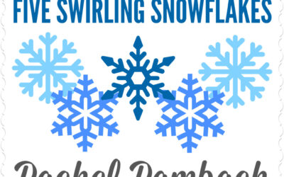 Five Swirling Snowflakes