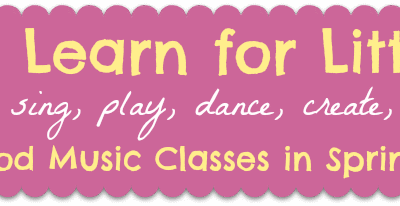 Early Childhood Classes are BACK!