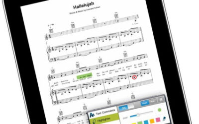 MusicNotes App for iPad